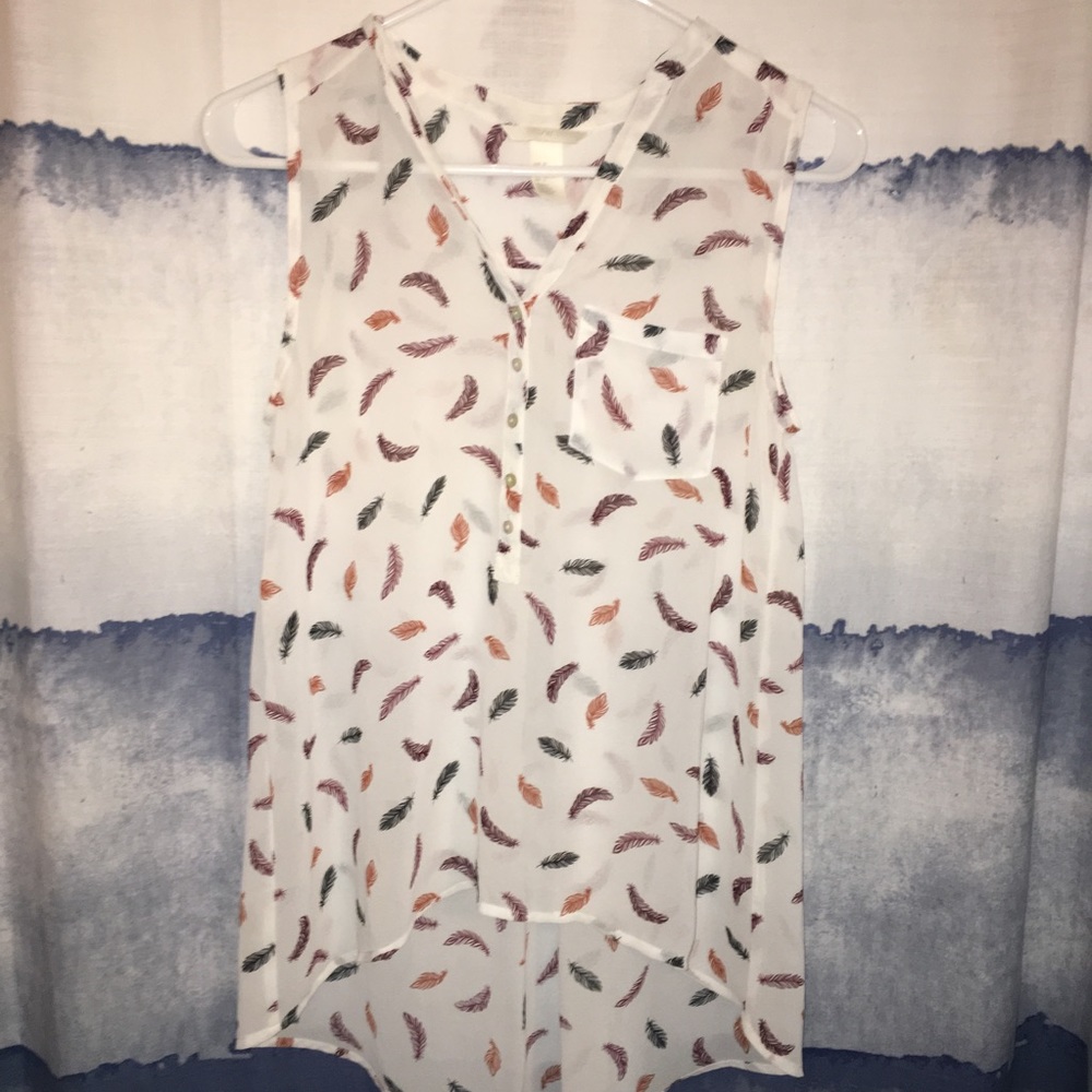 Flower tank top